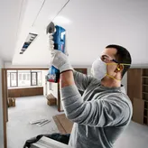 เครื่องตัดอเนกประสงค์ไร้สาย Bosch GOP 185-LI ใช้กับงานเพดาน