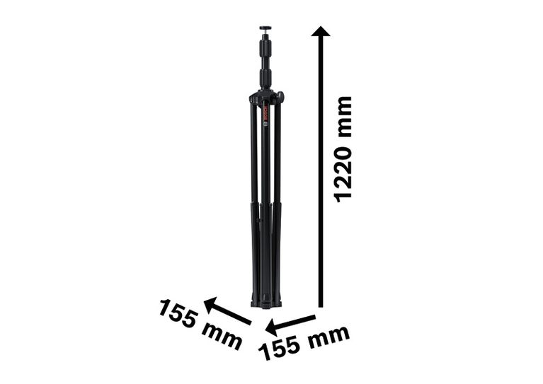 ขาตั้งกล้อง Bosch GLT 300 ความสูงเมื่อพับ 1,220 มม.