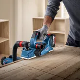 เครื่องไสไม้ไร้สายพร้อมเครื่องดูดฝุ่น Bosch GHO 18V