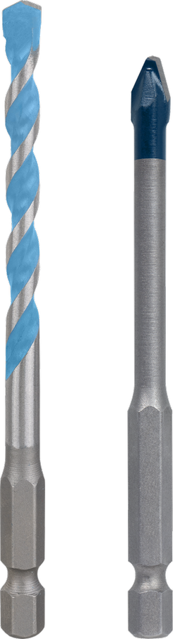 ดอกสว่าน Bosch HEX-9 Hard Ceramic และ Multi Construction ขนาด 6 มม.