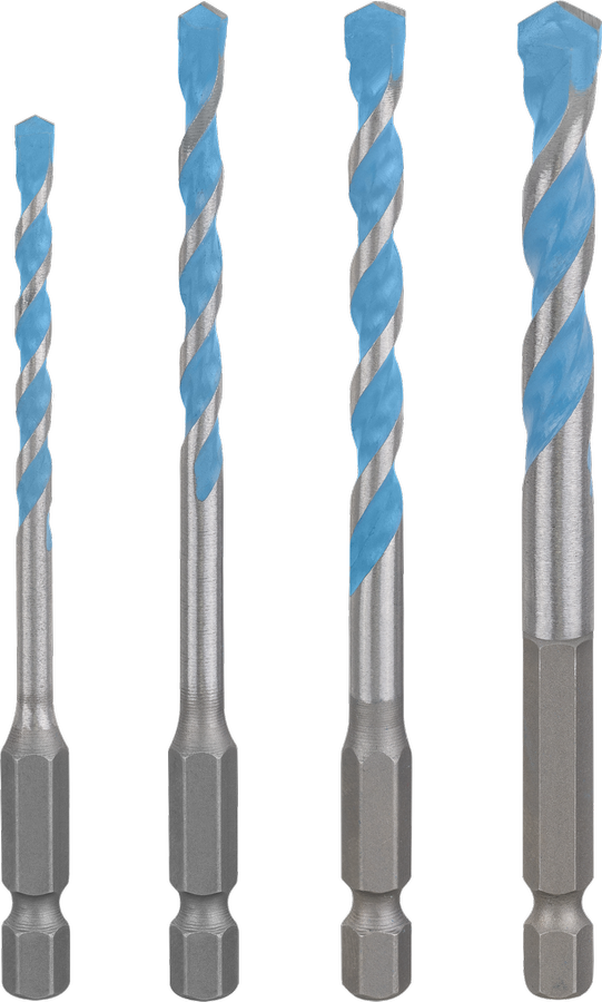 ชุดดอกสว่านเจาะปูนอเนกประสงค์ Bosch EXPERT HEX-9 จำนวน 4 ชิ้น.