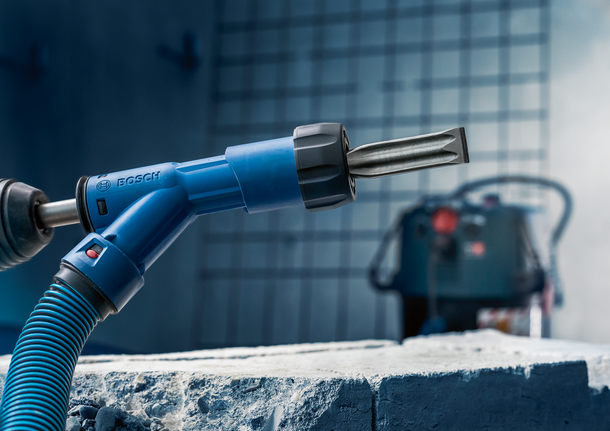 อะแดปเตอร์สิ่วแบน Bosch EXPERT SDS max พร้อมใบเลื่อยขนาด 25x400 มม.