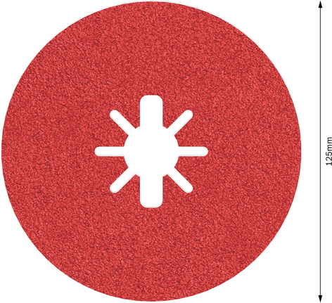 ใบตัดไฟเบอร์ Bosch PRO R780 X-Lock 125mm grit 60.