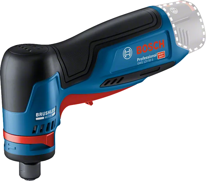เครื่องเจียรไร้สาย Bosch GWG 12V-50 S พร้อมมอเตอร์ไร้แปรงถ่าน
