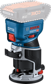 เราเตอร์ไร้สายแบบมือถือ Bosch GKF 18V-8 พร้อมมอเตอร์ไร้แปรงถ่าน.
