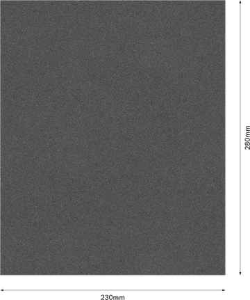 กระดาษทรายขัดด้วยมือ PRO C344 wet and dry, 230 x 280 มม., G150, 100 ชิ้น Bosch PRO C344 แผ่นขัดมือเปียกและแห้ง G150