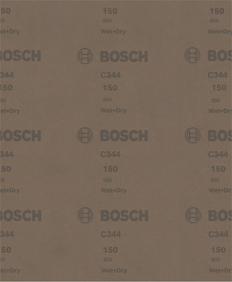 Object #200428357: 2608621531_bo_pro_u_b_1 แผ่นขัดมือเปียกและแห้ง Bosch PRO C344 เบอร์ 150