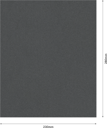 กระดาษทรายขัดด้วยมือ PRO C344 wet and dry, 230 x 280 มม., G220, 100 ชิ้น Bosch PRO C344 แผ่นขัดเปียกและแห้ง 230x280mm G220.
