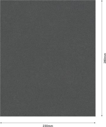กระดาษทรายขัดด้วยมือ PRO C344 wet and dry, 230 x 280 มม., G320, 100 ชิ้น Bosch PRO C344 แผ่นขัดมือเปียกและแห้ง G320
