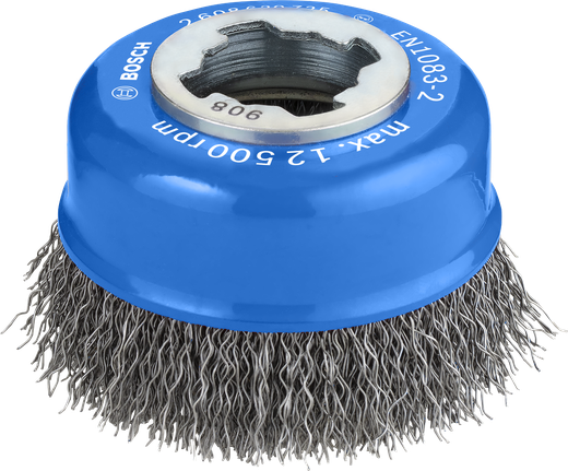 แปรงถ้วย Bosch PRO Metal Clean X-Lock ลวดขนาด 75 มม.