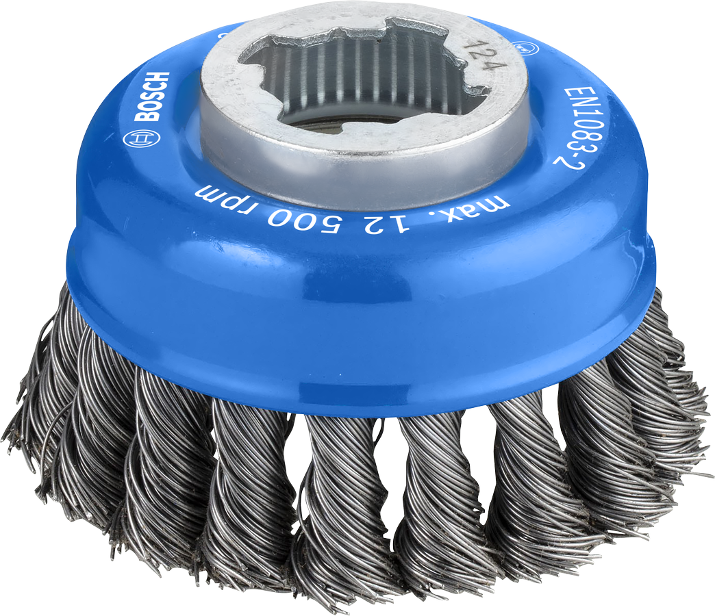 แปรงถ้วย Bosch PRO Metal Heavy X-Lock ขนาด 75 มม.