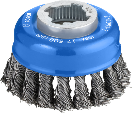 แปรงถ้วย Bosch PRO Metal Heavy X-Lock ขนาด 75 มม.