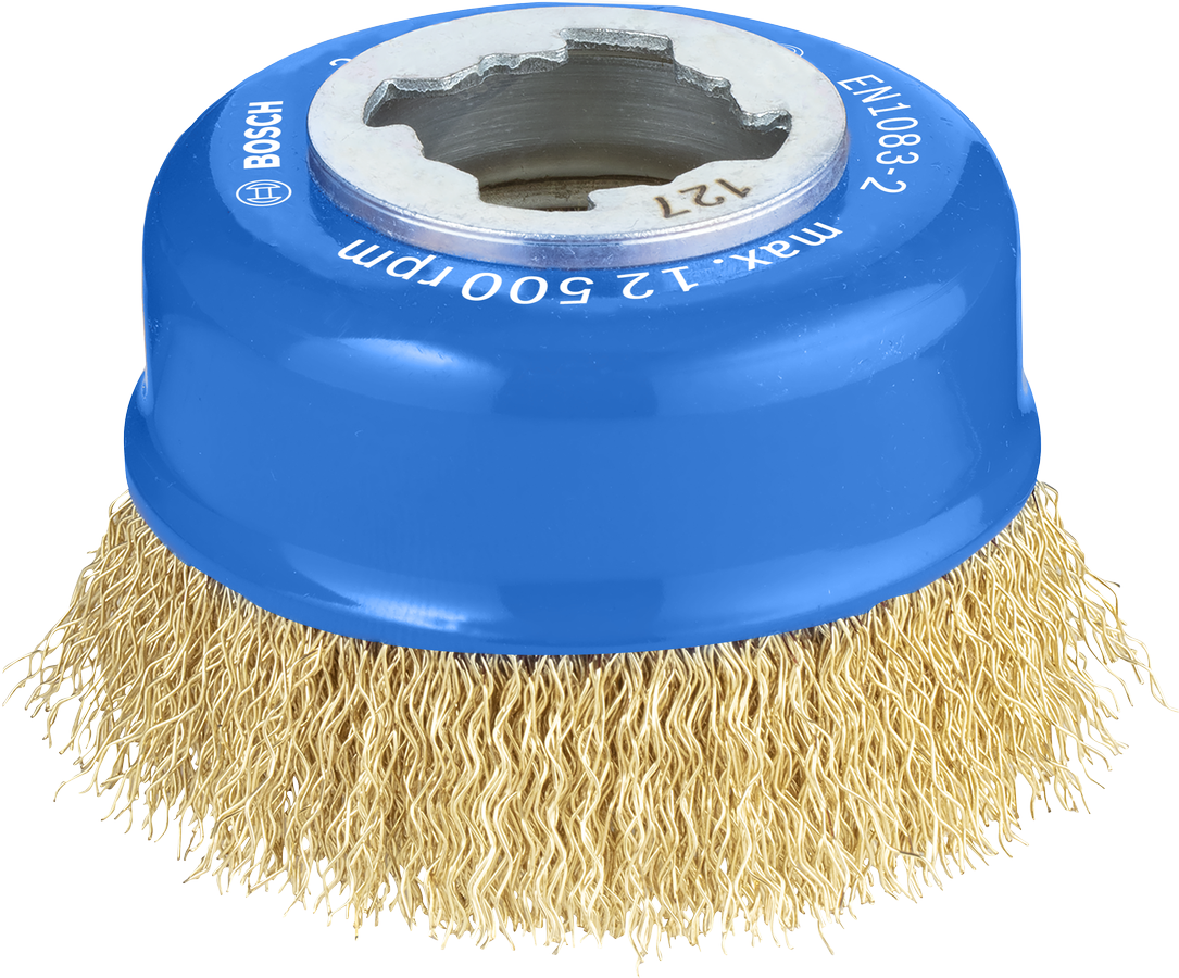 แปรงถ้วยทำความสะอาดโลหะ Bosch PRO ขนาด 75มม. X-LOCK.