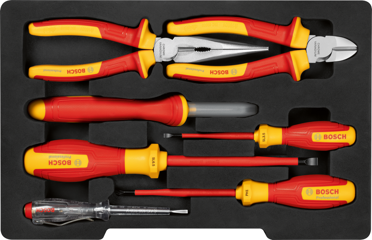 ชุดผสมเครื่องมือช่าง VDE 7 ชิ้น Professional