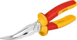 คีมปากแหลมโค้ง VDE Bosch 200มม. สำหรับงานไฟฟ้า.