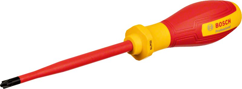 ไขควงหุ้มฉนวน VDE Bosch พร้อมหัว SL PZ2