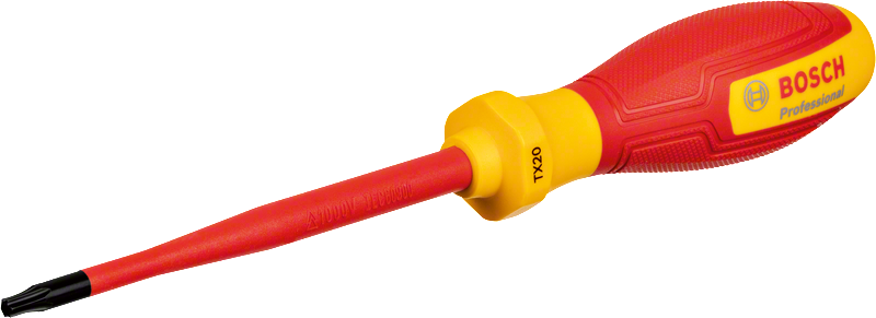 ไขควงหุ้มฉนวน Bosch TX20 สำหรับงานไฟฟ้า