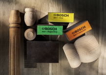 ฟองน้ำขัด Bosch S471 สำหรับกระดาษทรายเนื้อละเอียดปานกลาง.