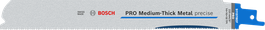 ใบมีด Bosch PRO Medium-Thick Metal ที่แม่นยำ S1137BEF.