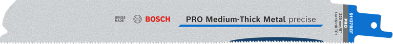 ใบมีดโกน Bosch PRO Medium-Thick Metal precise S1137BEF