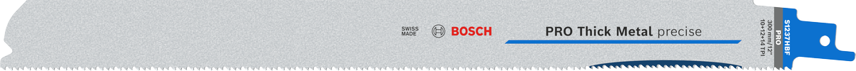 ใบเลื่อย Bosch PRO Thick Metal แม่นยำ S1237HBF ขนาด 300 มม.