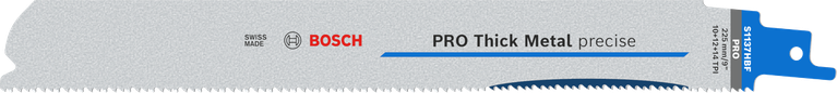 ใบเลื่อย Bosch PRO สำหรับโลหะหนา รุ่น S1137HBF ที่มีความแม่นยำสูง