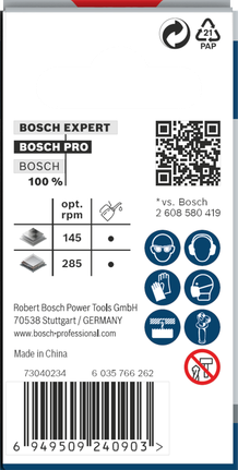 ดอกเจาะคว้าน PRO Sheet Metal PC Plus, 30 มม. ใบเลื่อยเจาะรู Bosch PRO Sheet Metal Plus ขนาด 30 มม.