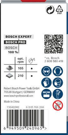 ดอกเจาะคว้าน PRO Sheet Metal PC Plus, 41 มม. ใบเลื่อยเจาะรู Bosch PRO Sheet Metal PC Plus ขนาด 41 มม.