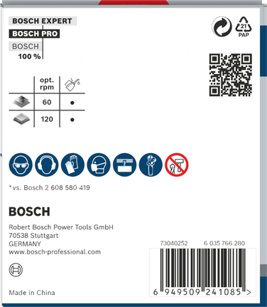 ดอกเจาะคว้าน PRO Sheet Metal PC Plus, 73 มม. Bosch PRO Sheet Metal PC Plus ดอกเจาะหลุม 73 มม.
