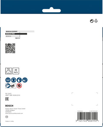 ใบเจียรโลหะ Bosch PRO 150 x 20 x 20 มม.