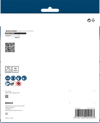 ใบเจียรโลหะ Bosch PRO 150 x 20 x 20 มม. G60.