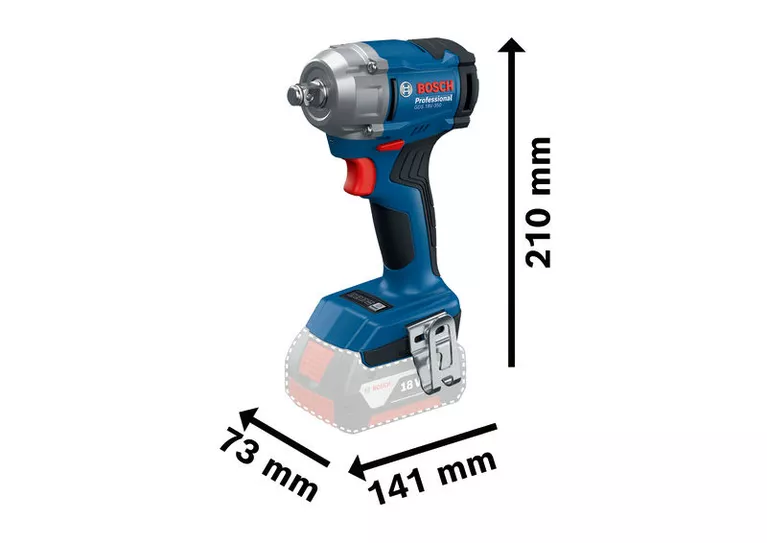 GDS 18V-350 Bosch GDS 18V-350 ประแจกระแทกไร้สาย ขนาดกะทัดรัด
