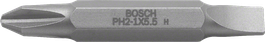 ดอกไขควงปากแบน 2 แฉก PH2 Bosch.