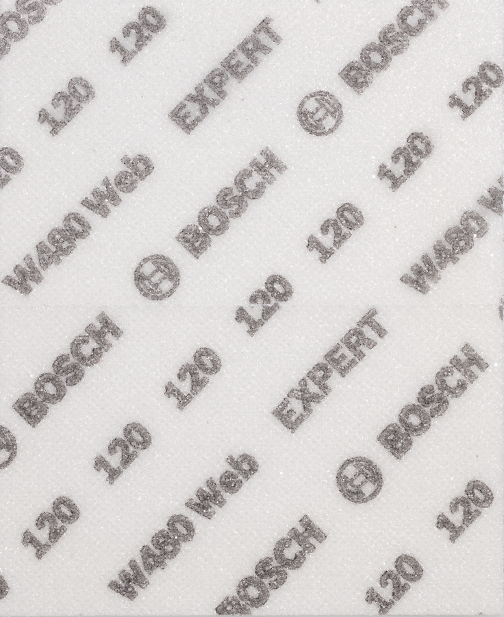 แผ่นขัด Bosch EXPERT W480 G120 115x140มม.