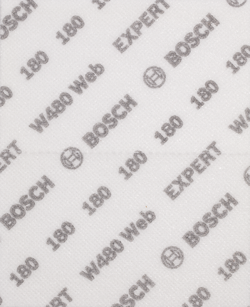 Bosch EXPERT W480 Web แผ่นขัดมือ 1/4 เบอร์ 180.