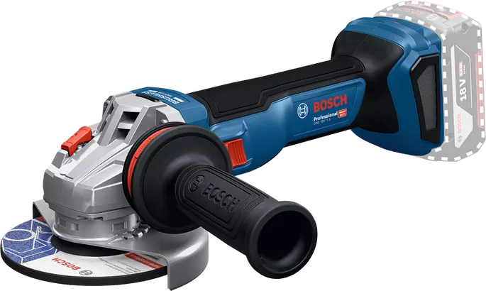 GWS 18V-11 S เครื่องเจียรไร้สาย Bosch 18V พร้อมด้ามจับออกแบบตามหลักสรีรศาสตร์