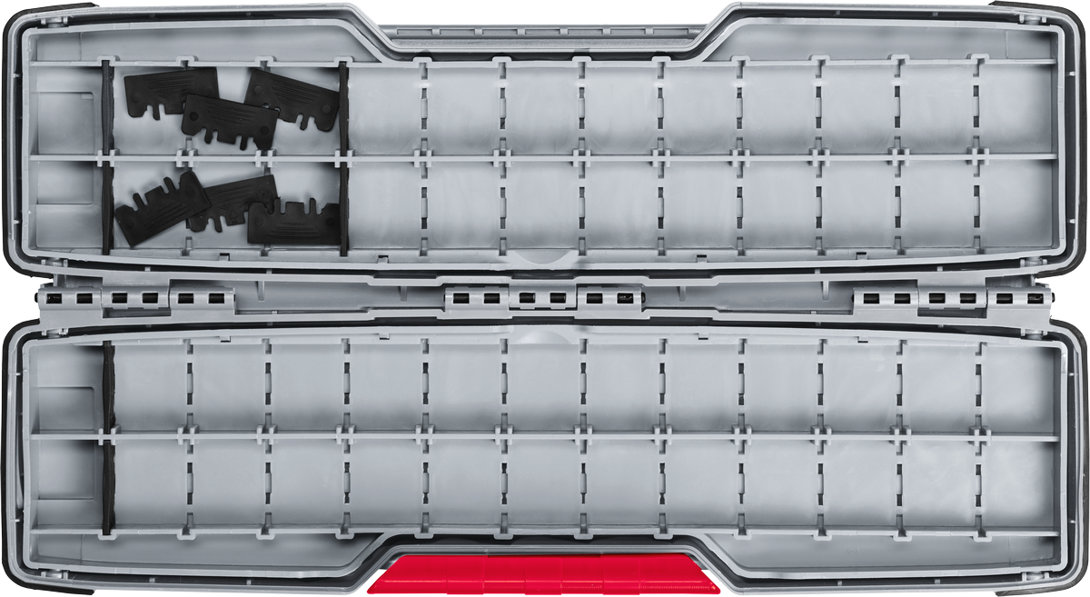 กล่องอุปกรณ์เสริม Bosch PRO Tough Box ขนาดใหญ่ เปิดอยู่