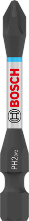 ดอกไขควงกระแทก PRO Phillips, PH2, 55 มม., 15 ชิ้น อุปกรณ์เสริมไขควงกระแทก Bosch PRO Phillips PH2 55 มม.