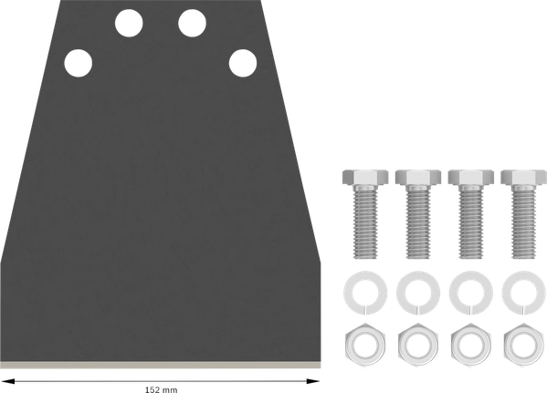 ชุดเปลี่ยนเครื่องขูดพื้น Bosch PRO SDS max 152 มม.