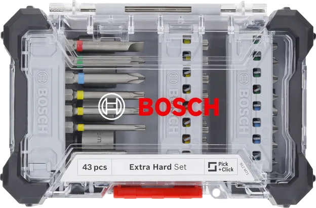 ชุด Extra Hard 43 ชิ้น ชุดไขควง Bosch Extra Hard 43 ชิ้น.