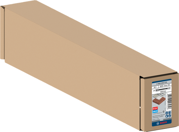 ชุดสิ่วแบน Bosch PRO SDS max-5C 25×400 มม.