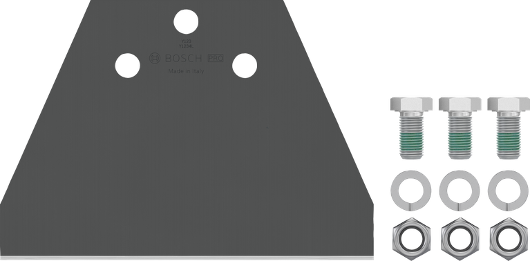 ชุดเปลี่ยนเครื่องขูดพื้น Bosch PRO SDS plus ขนาด 130 มม.