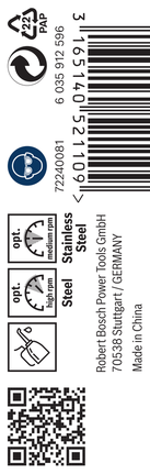 เกลียวดอกสว่าน PRO Stainless Steel HSS-Co 2 x 30 x 57 มม. 10 ชิ้น เกลียวดอกสว่าน PRO Stainless Steel HSS-Co 2 x 30 x 57 มม. 10 ชิ้น