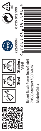 เกลียวดอกสว่าน PRO Stainless Steel HSS-Co 3.2 x 36 x 65 มม. 10 ชิ้น เกลียวดอกสว่าน PRO Stainless Steel HSS-Co 3.2 x 36 x 65 มม. 10 ชิ้น