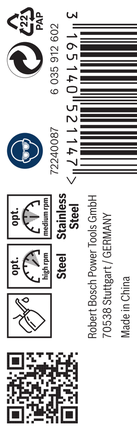 เกลียวดอกสว่าน PRO Stainless Steel HSS-Co 3.5 x 39 x 70 มม. 10 ชิ้น เกลียวดอกสว่าน PRO Stainless Steel HSS-Co 3.5 x 39 x 70 มม. 10 ชิ้น