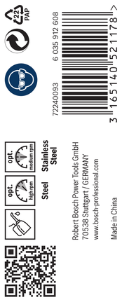 เกลียวดอกสว่าน PRO Stainless Steel HSS-Co 4.2 x 43 x 75 มม. 10 ชิ้น เกลียวดอกสว่าน PRO Stainless Steel HSS-Co 4.2 x 43 x 75 มม. 10 ชิ้น