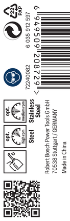 เกลียวดอกสว่าน PRO Stainless Steel HSS-Co 2.8 x 33 x 61 มม. 10 ชิ้น เกลียวดอกสว่าน PRO Stainless Steel HSS-Co 2.8 x 33 x 61 มม. 10 ชิ้น