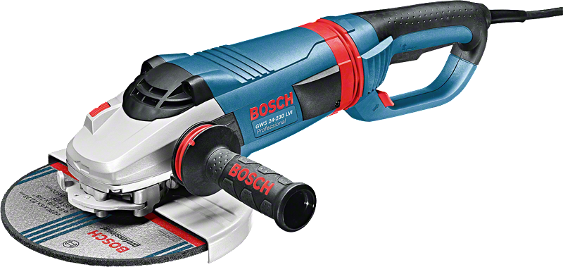 เครื่องเจียรไฟฟ้า Bosch GWS 24-230 LVI พร้อมใบตัด 230 มม.