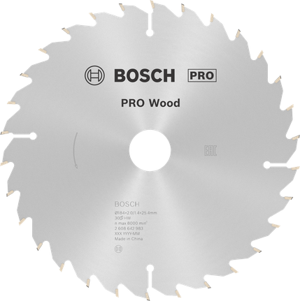 ใบเลื่อยวงเดือน PRO Wood, 184 x 2 x 25 มม. ใบเลื่อยวงเดือน PRO Wood, 184 x 2 x 25 มม.