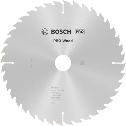 ใบเลื่อยวงเดือน PRO Wood, 235 x 2.2 x 35 มม. ใบเลื่อยวงเดือน PRO Wood, 235 x 2.2 x 35 มม.